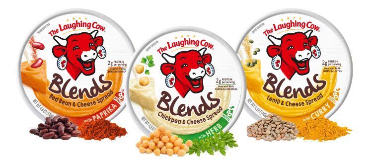 Dairy + legumes: The Laughing Cow Blends