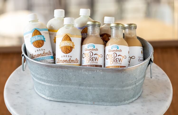 Beber almondmilk: 5x the almonds, and 5x the protein...