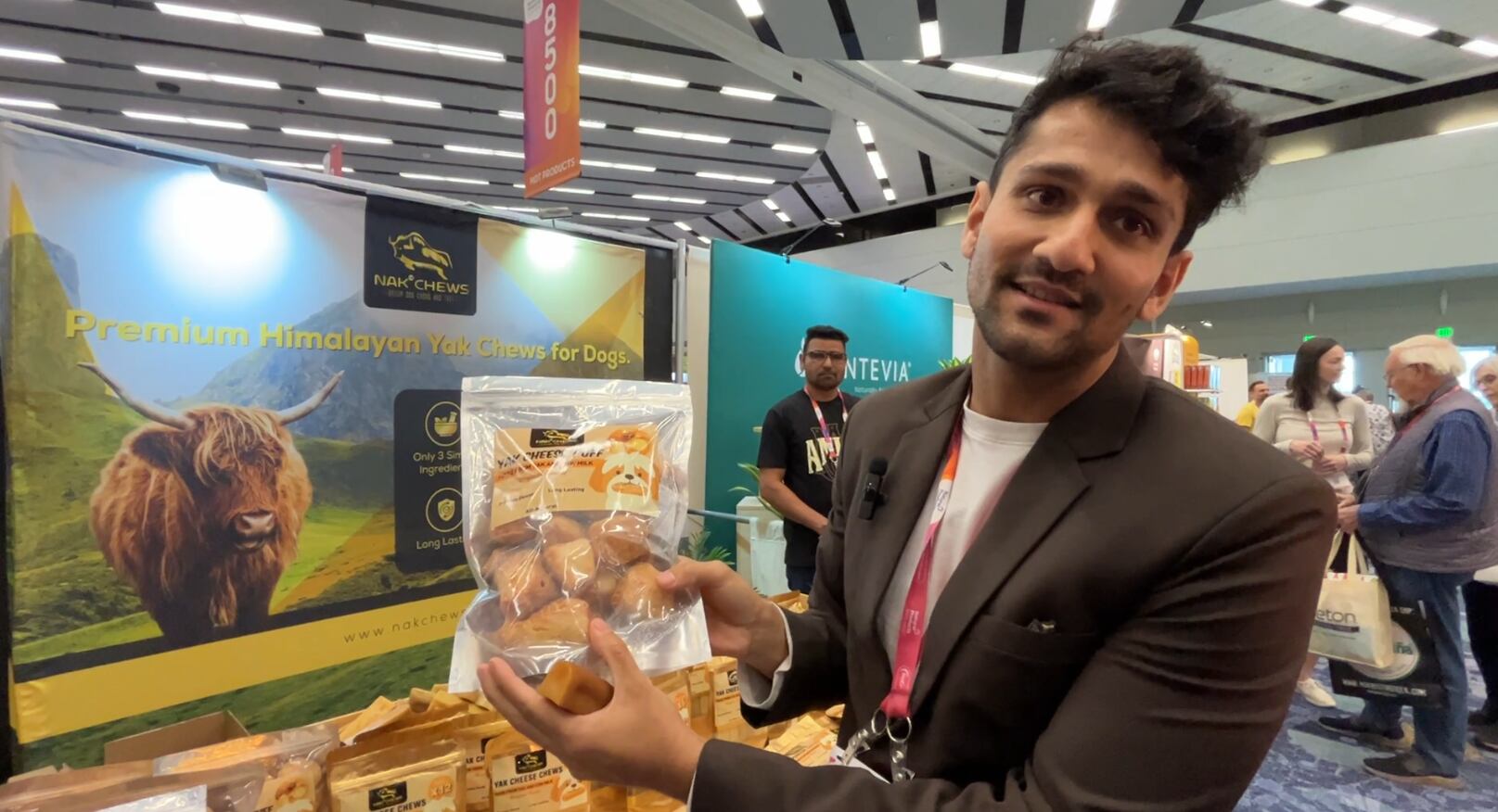 Nak Chews sources yak and cow milk from Himalayan farmers and manufactures its dog treats in Nepal, said Aryan Pathak, marketing manager at International Himalayan Pet Products.