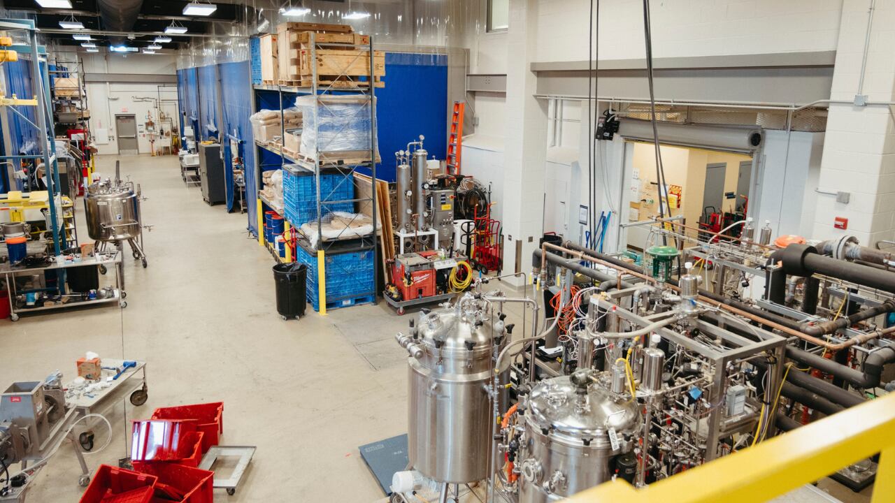 IBRL’s largest fermentation tank cost $1 million fully installed.