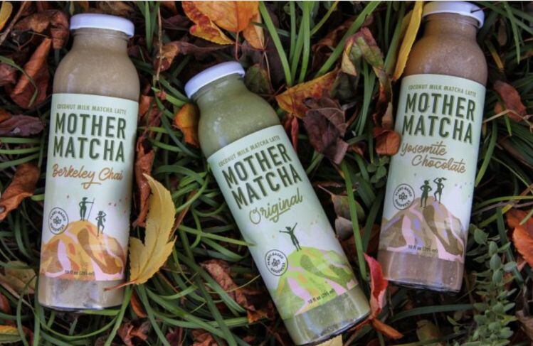 Mother Matcha blends coconut milk and matcha