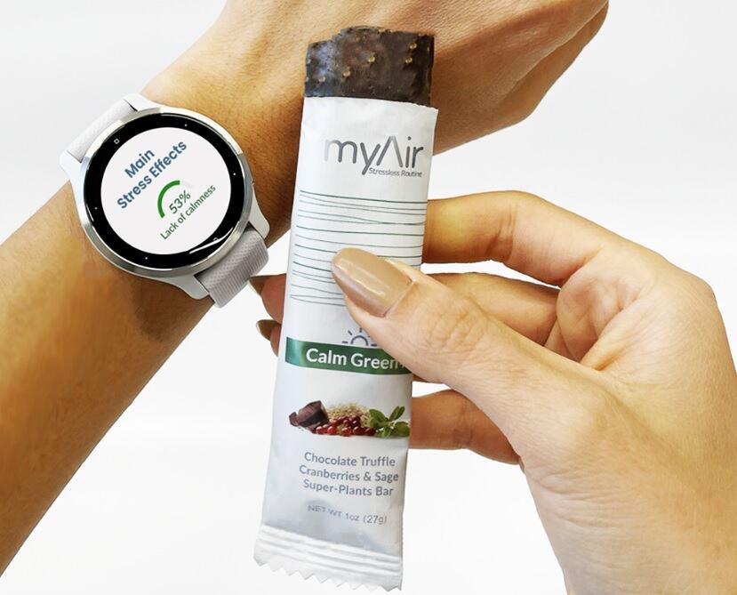 myAir blends technology with food as medicine to tackle growing stress pandemic