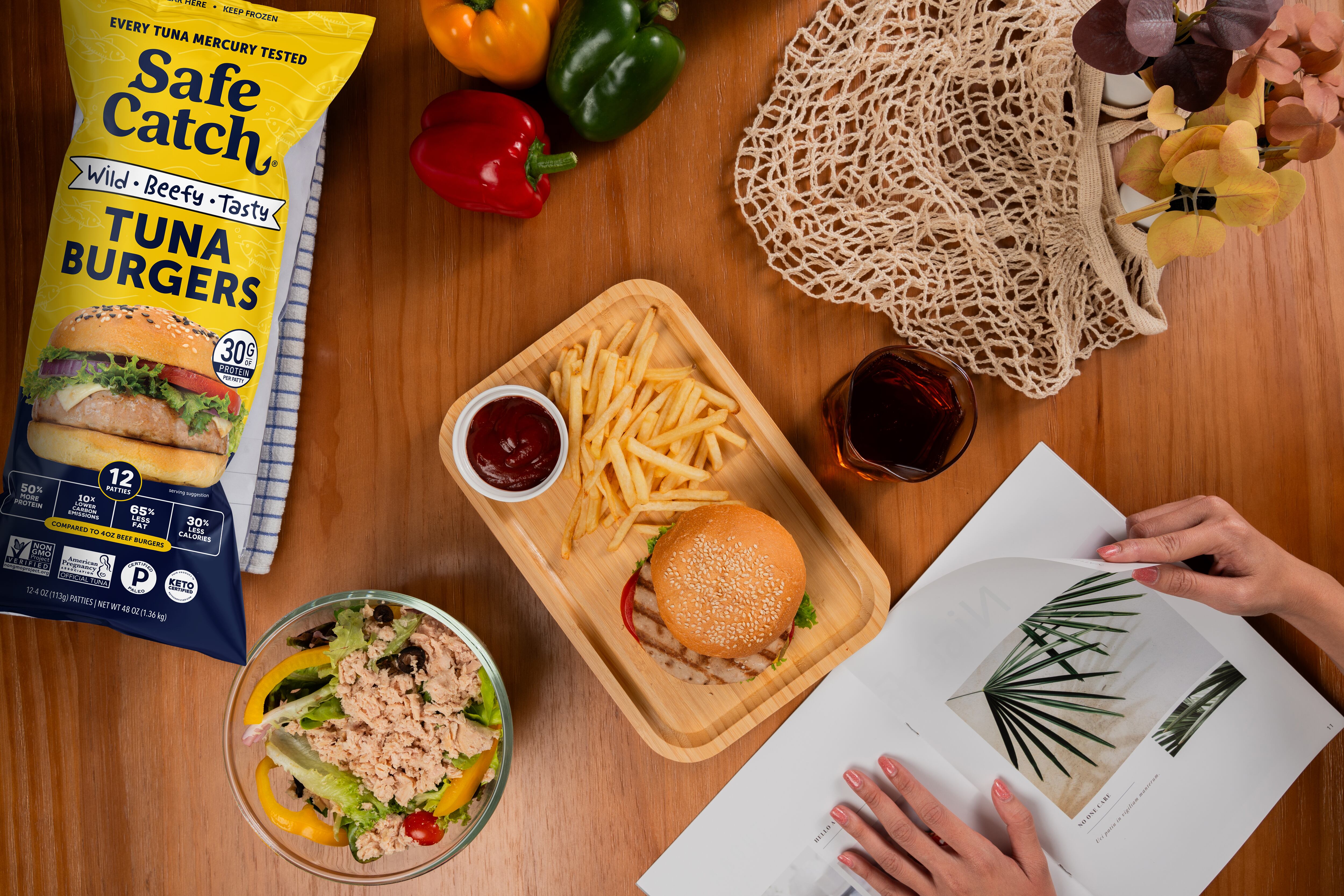 Safe Catch expands into frozen seafood with pollack nuggets and tuna burgers, applying its proprietary mercury-testing standards to meet rising demand for convenient, transparent meal options.