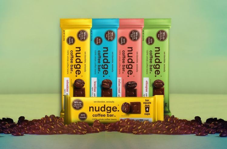 It's not chocolate, it's edible coffee... Nudge coffee bars, 'bombs,’ and butters hit shelves at Sprouts 