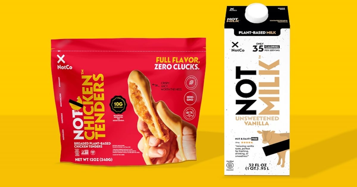 NotCo reveals expanded plant-based, AI-created products at Expo West