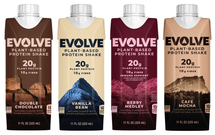 PepsiCo relaunches EVOLVE plant-based protein brand with new formulations,  packaging