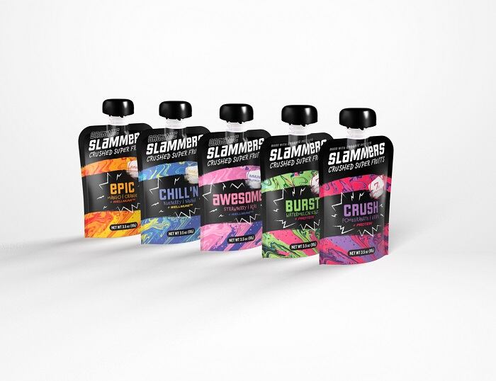 Slammers’ pouched smoothies level-up with addition of Wellmune for immunity support