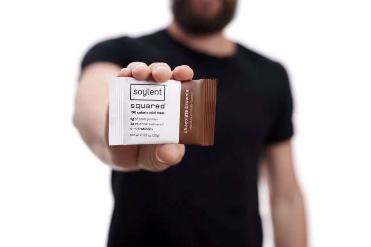 Soylent unveils new Soylent Squared 100-cal mini-meal bar, plans savory product launch in the fall