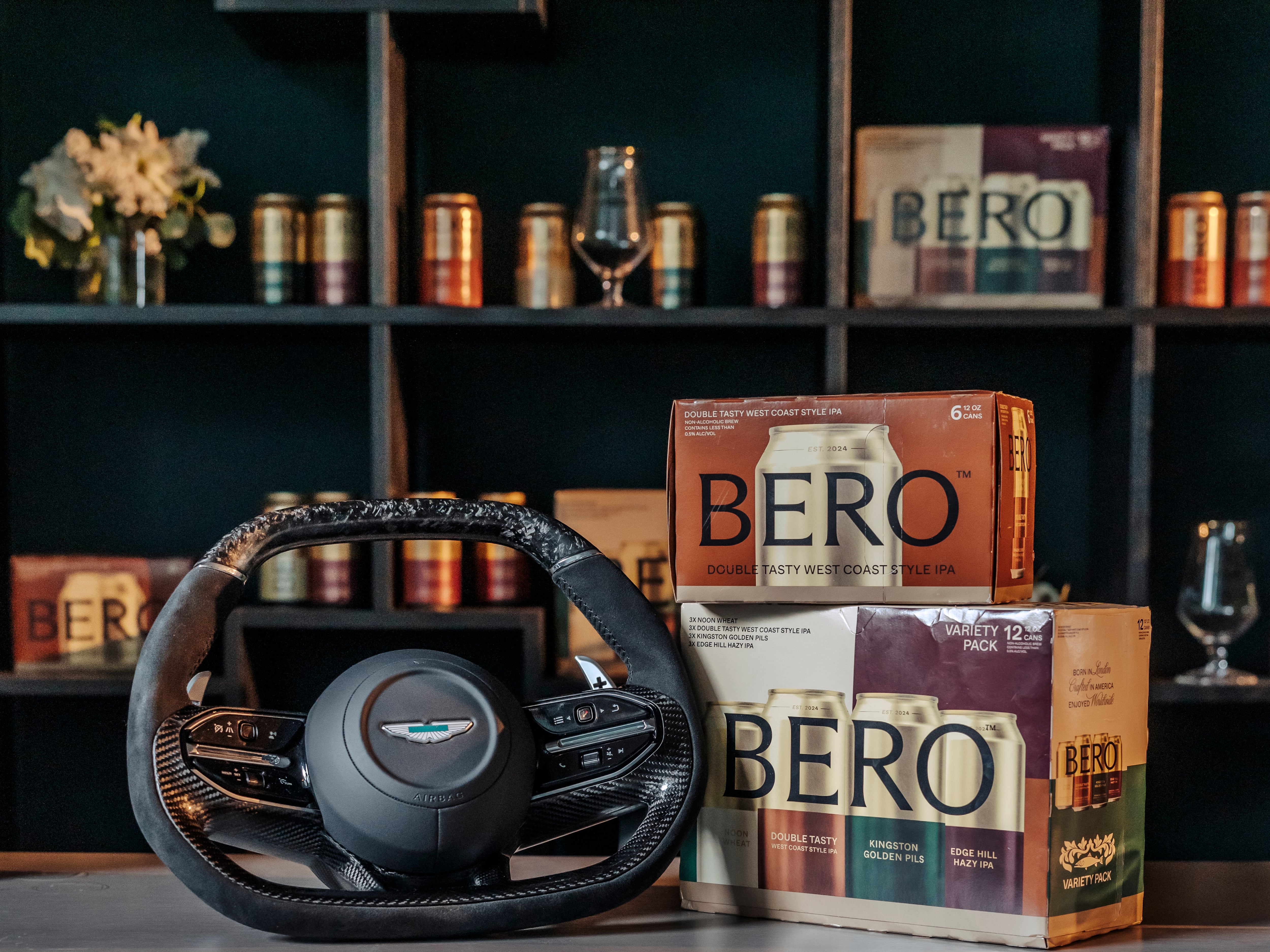 Bero and Aston Martin partner on non-alcoholic beer