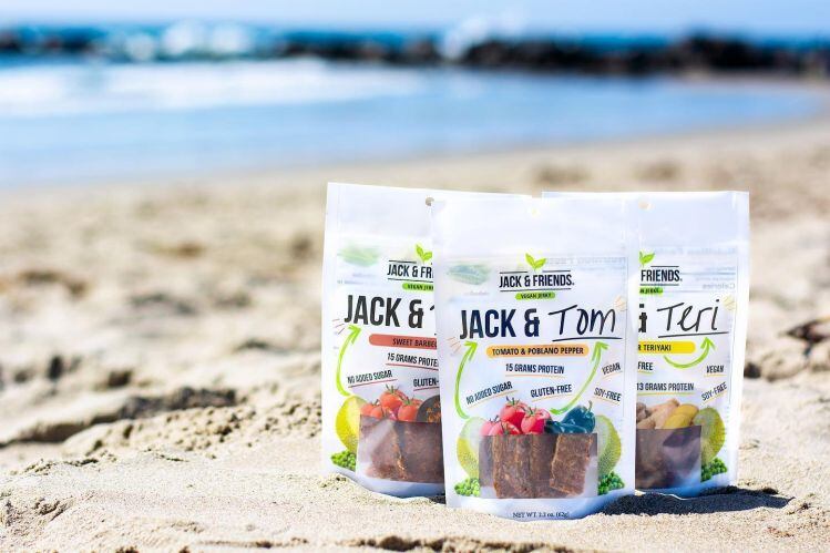 Plant-based jerky with Jack & Friends...