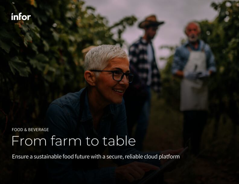Now’s the time to build a sustainable food future