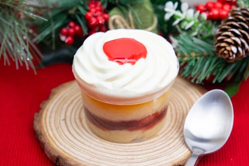 Birds Bakery famous festive trifle