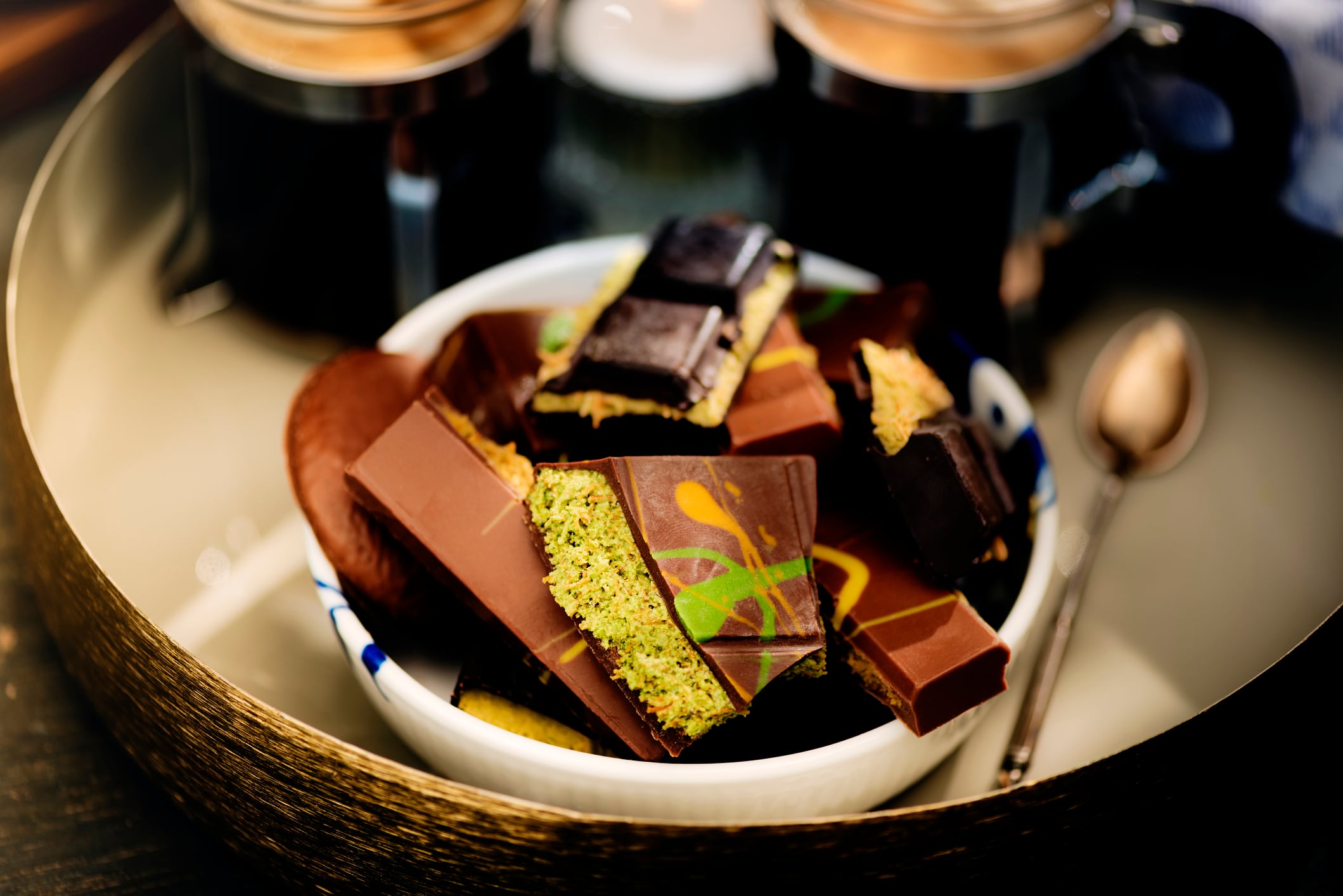 Super-premium chocolate, such as Dubai chocolate, makes up 10.6% of the US chocolate market in both dollars and units, according to NIQ.