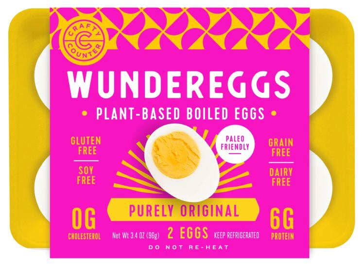 Crafty Counter gears up for launch of Wundereggs, billed as the first plant-based RTE boiled eggs
