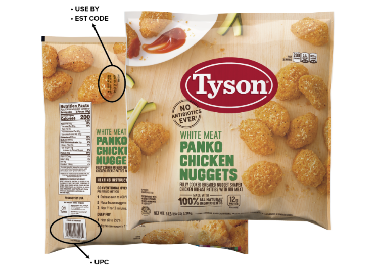 Plastic concerns spark recall for Tyson’s Panko Chicken Nuggets