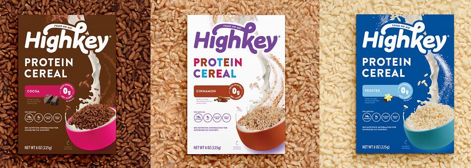 HighKey expands its 'low carb, sugar sucks' comfort food brand with new cereal lineup