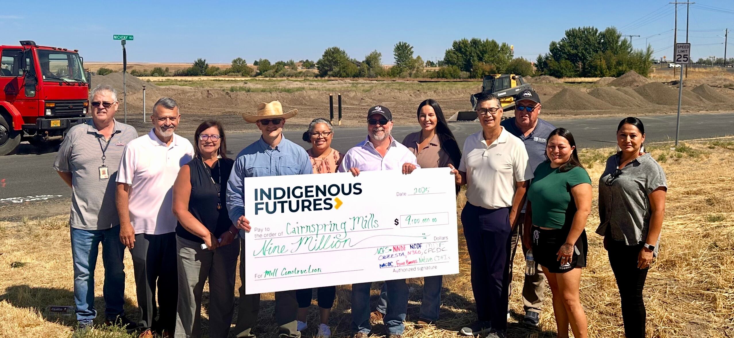 The Confederated Tribes of the Umatilla Indian Reservation, which is made up of the Umatilla, Cayuse and Walla Walla tribes, made a $5 million equity investment in the mill, which will support the tribe’s economic development strategy.