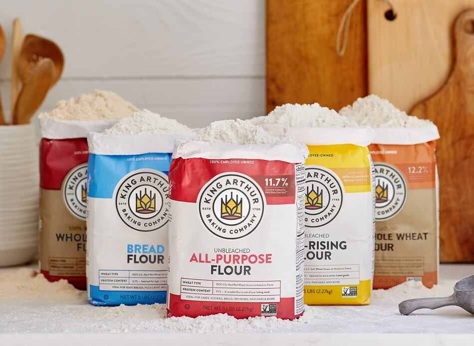 Centuries-old King Arthur Flour rebrands to King Arthur Baking Company
