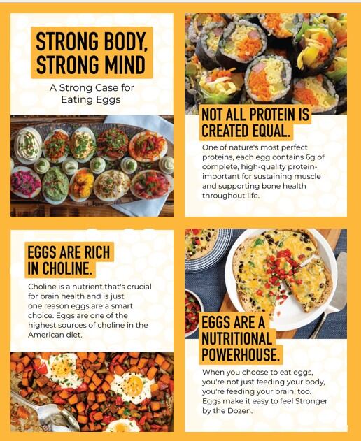 Stronger by the Dozen': How the American Egg Board is reframing eggs for  wellness