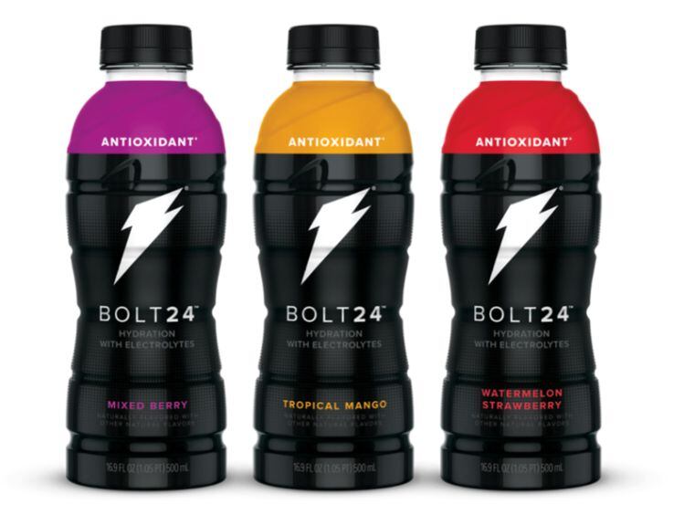 Gatorade unveils Bolt 24 
