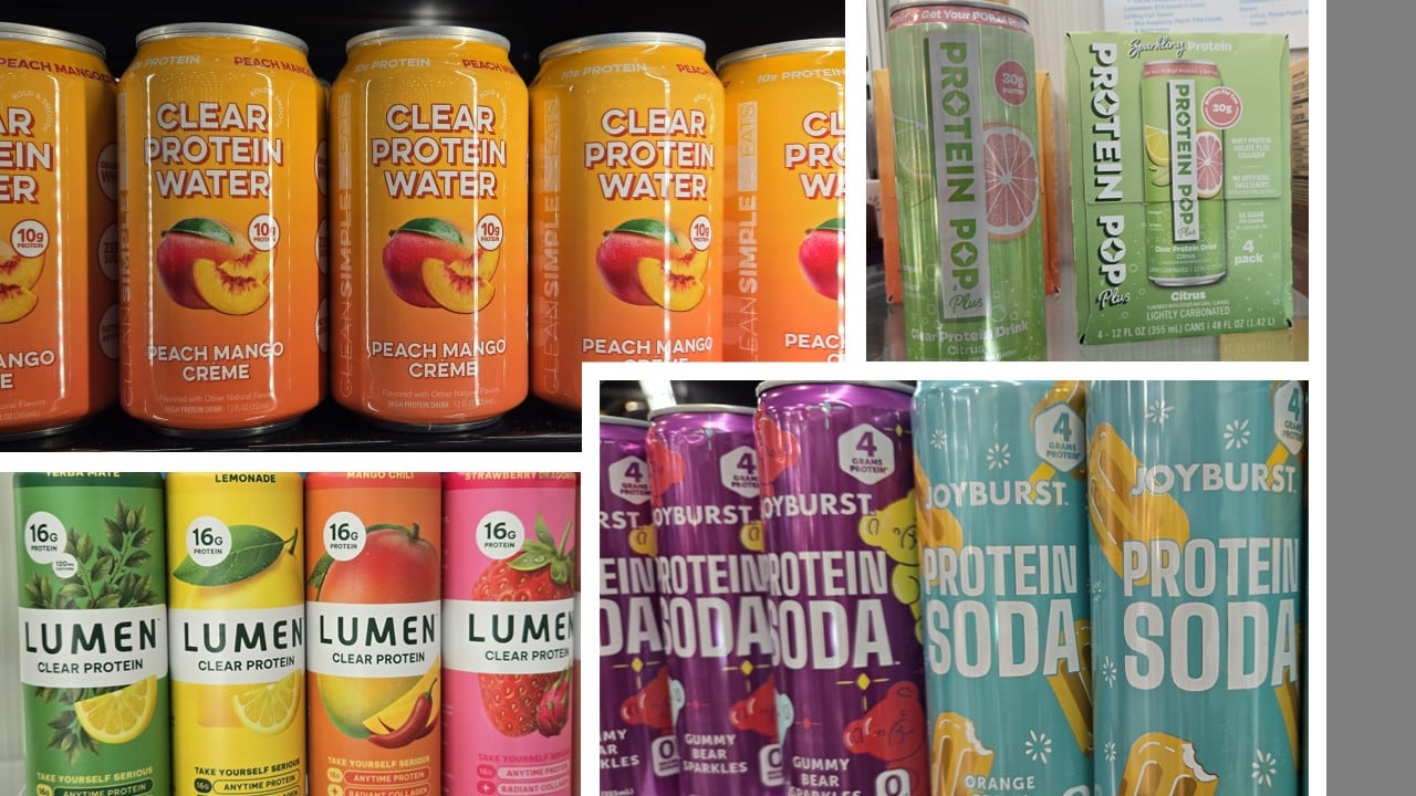 Transparent, light protein formats gaining attention as a refreshing alternative to traditional shakes.