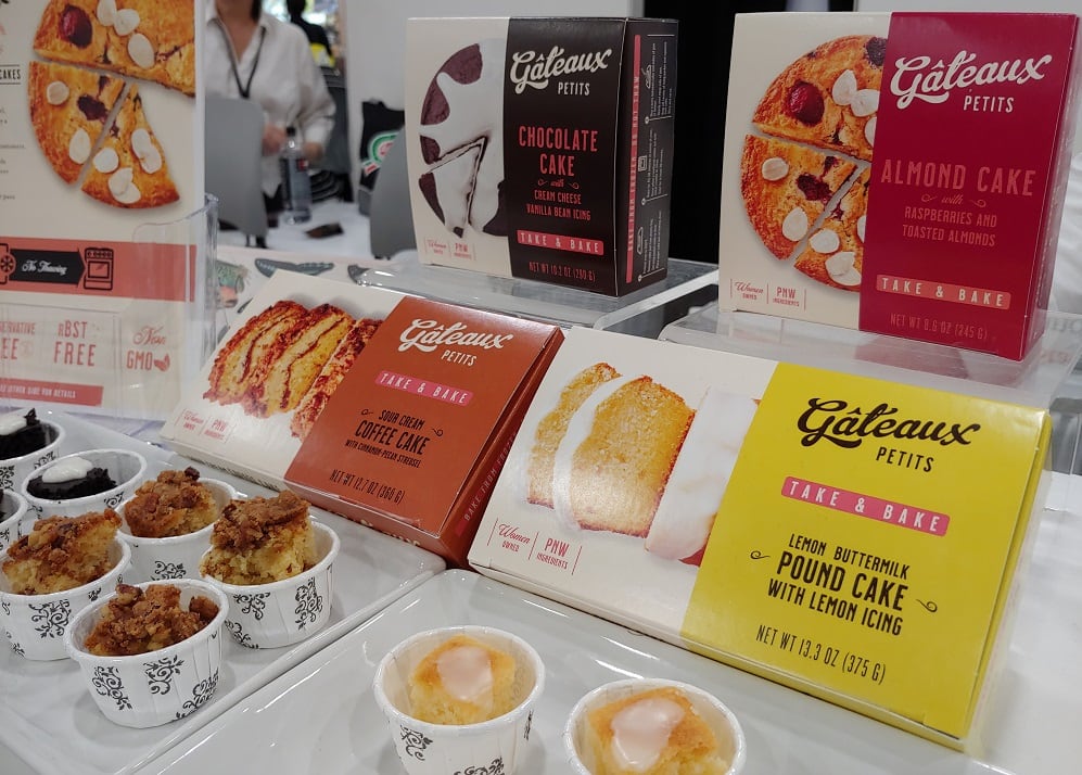 Gâteaux's petit frozen, ready-to-bake cakes offer clean-label, elevated convenience 
