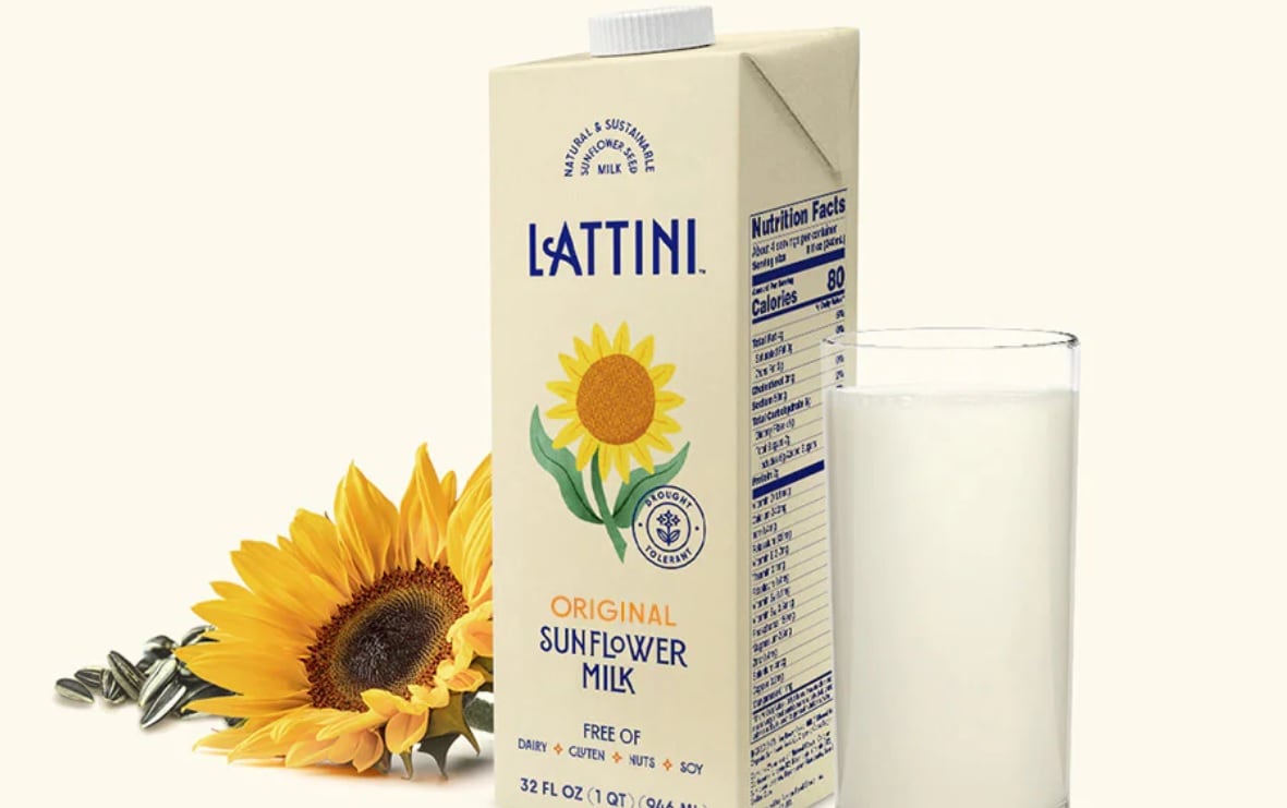 Lattini leverages sunflower seeds to offer healthier, climate-friendly plant-based milk