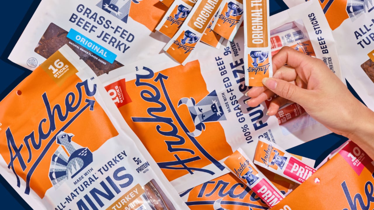 Archer’s meat snacks are available in a rapidly expanding network of more than 30,000 stores nationwide.