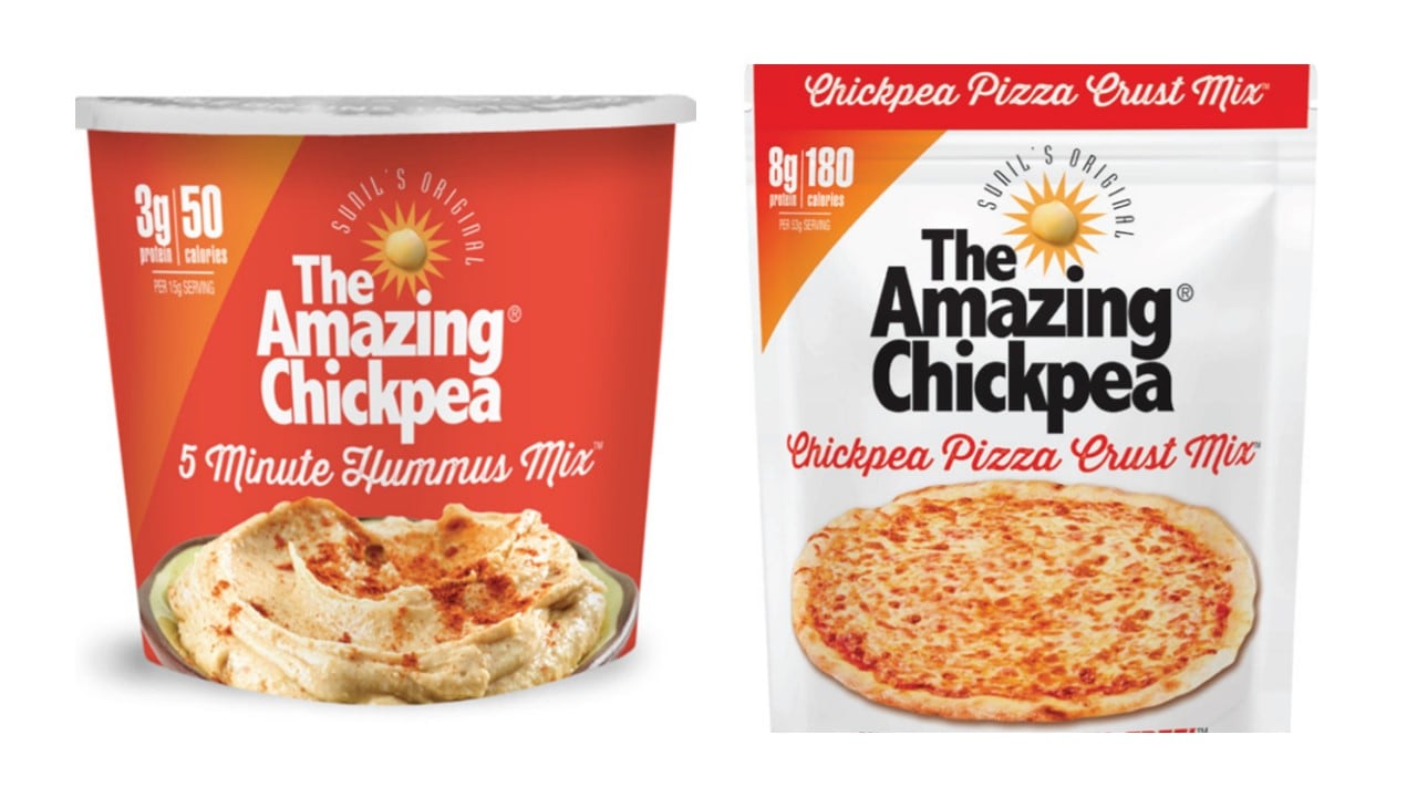 DIY with chickpeas: The Amazing Chickpea unveils hummus kits and pizza crust mixes