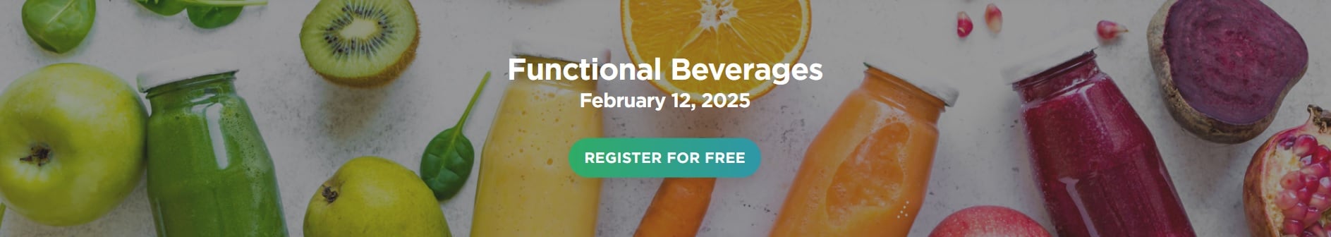 FoodNavigator is hosting a free digital event, including a session Feb. 12 examining the challenges and opportunities in the functional beverage category.