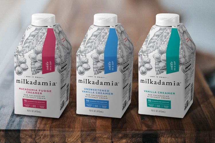 Milkadamia launches macadamia nut creamers