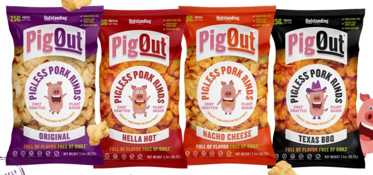 Pigless pork rinds
