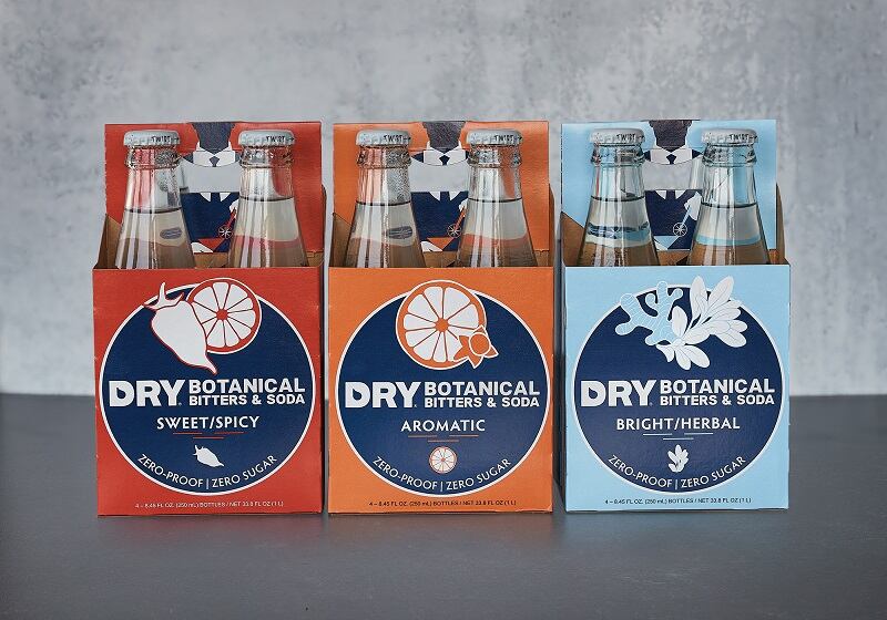 New DRY Botanical Bitters & Soda line helps DRY Soda Co. return to zero-proof lifestyle mission