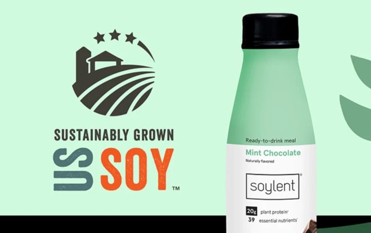 Soylent first to test ‘Sustainably Grown US Soy’ mark: ‘Companies should not fear alignment with a GMO crop,’ says soybean board