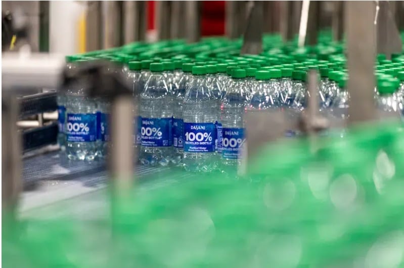 Dasani rolls out 100% rPET bottles in North America