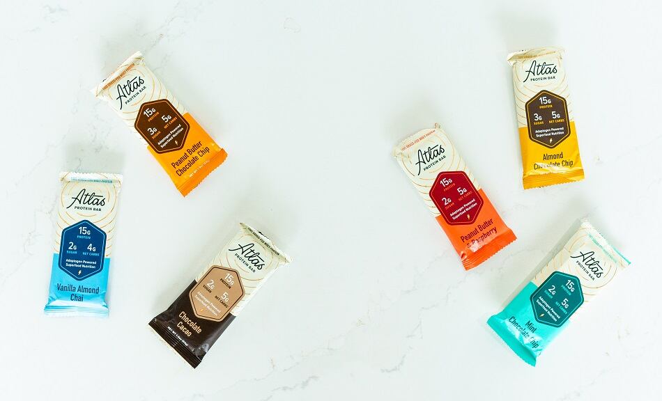 Atlas Bar cuts through the clutter of the protein bar category, readies for launch into brick-and-mortar