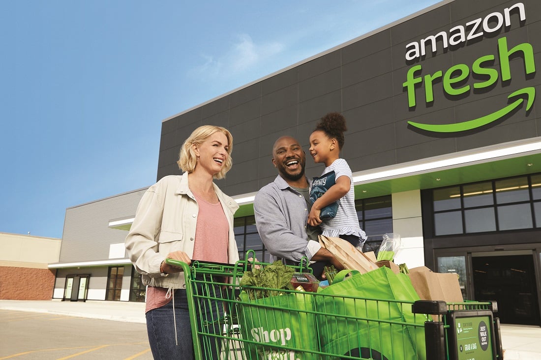 Amazon brick-and-mortar sales up double digits, 'We continue to improve the customer experience,' says CEO