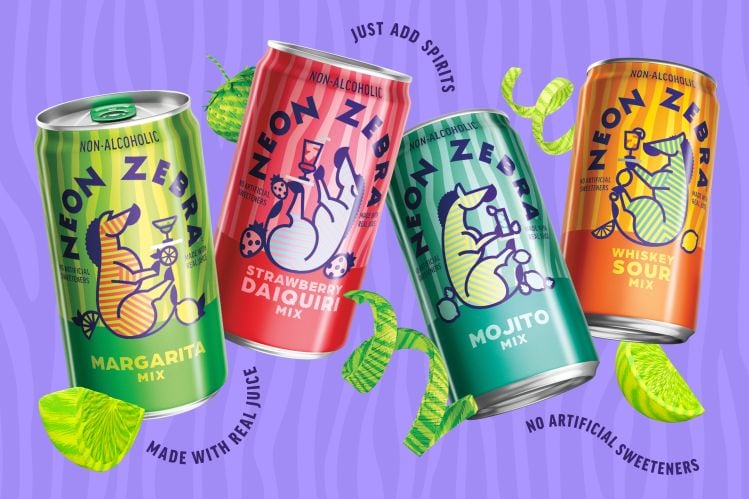 PepsiCo seeks to disrupt ‘outdated’ non-alcoholic cocktail mixer category with Neon Zebra: 'Cocktail culture is taking hold at home'