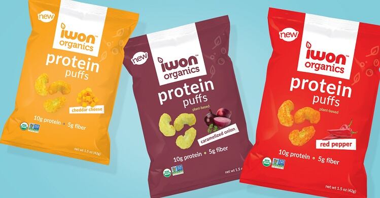 First chips, now puffs, from iwon organics