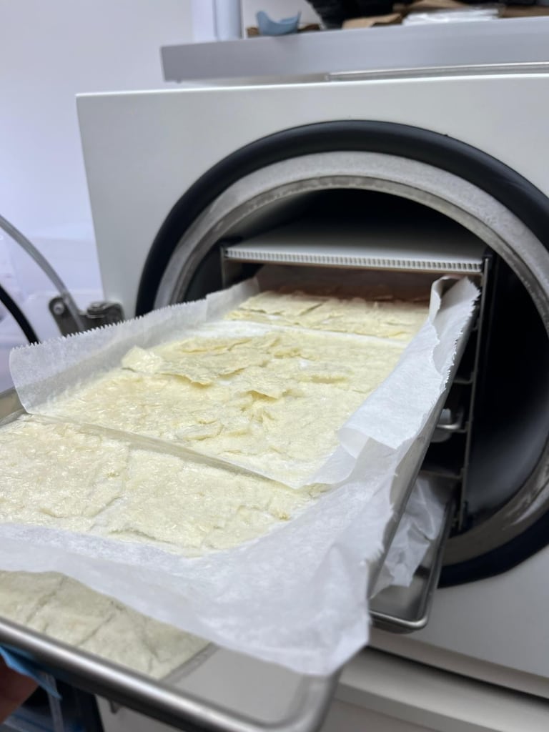 Polopo's powdered protein from potatoes