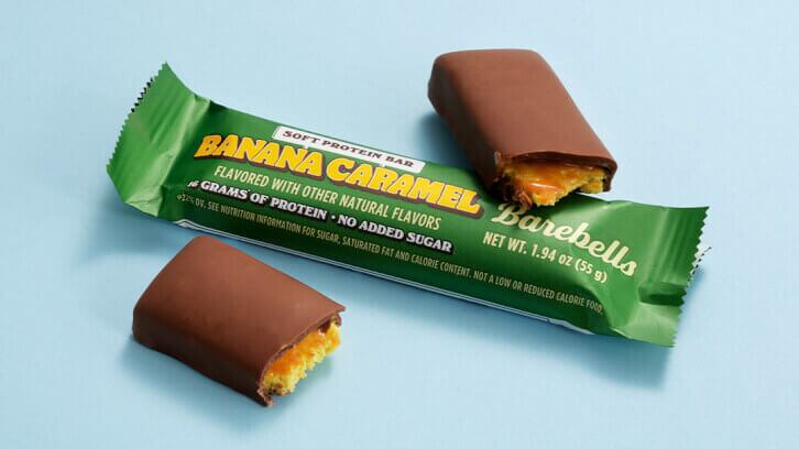 Barebells’ taps into healthy indulgence with its latest soft protein snack bar flavor