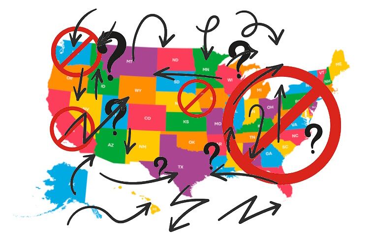 US state bans