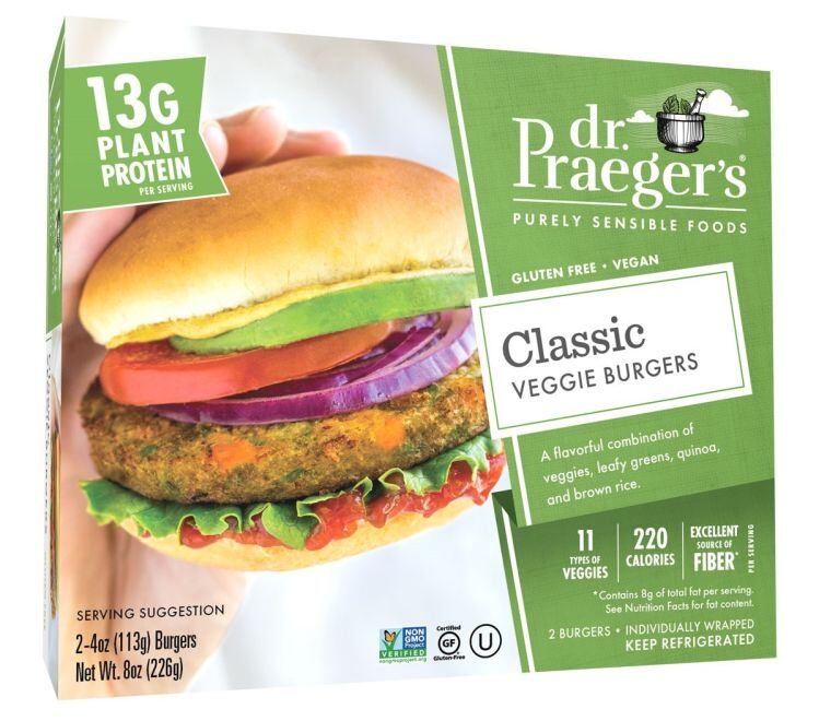 Dr Praeger's moves into the refrigerated aisle