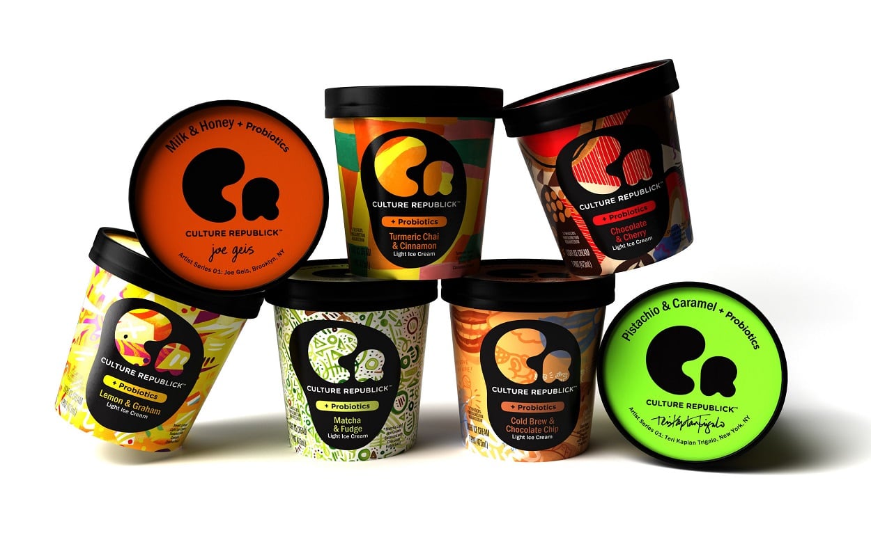 Unilever launches mission-based Culture Republick probiotic ice cream 