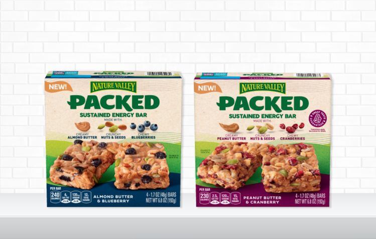 Creamy, crunchy, and chewy? Nature Valley launches Packed energy bars