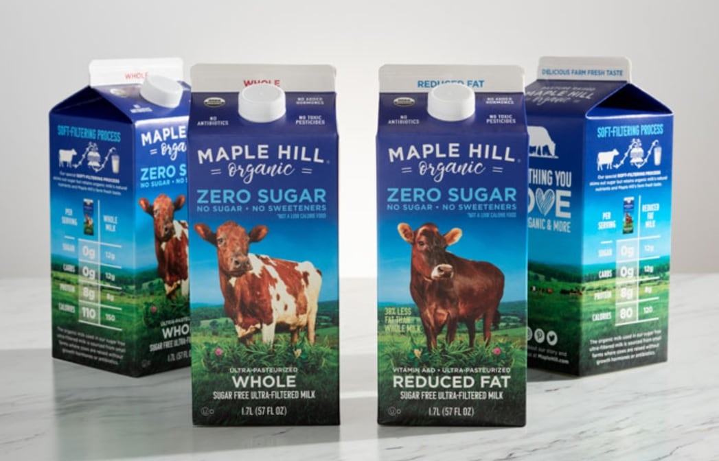 Maple Hill Creamery answers ‘desperate’ call for sugar-free dairy milk, gains incremental sales