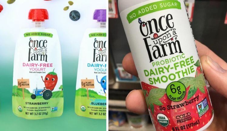 Once Upon a Farm taps into pumpkin seed protein for new dairy-free yogurts and smoothies