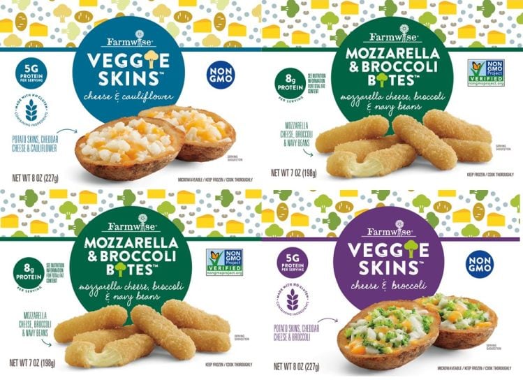 Farmwise moves into the appetizer market with better-for-you mozzarella bites and potato skins