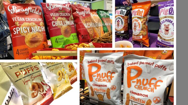Legumes add fiber and protein to salty snacks aisle