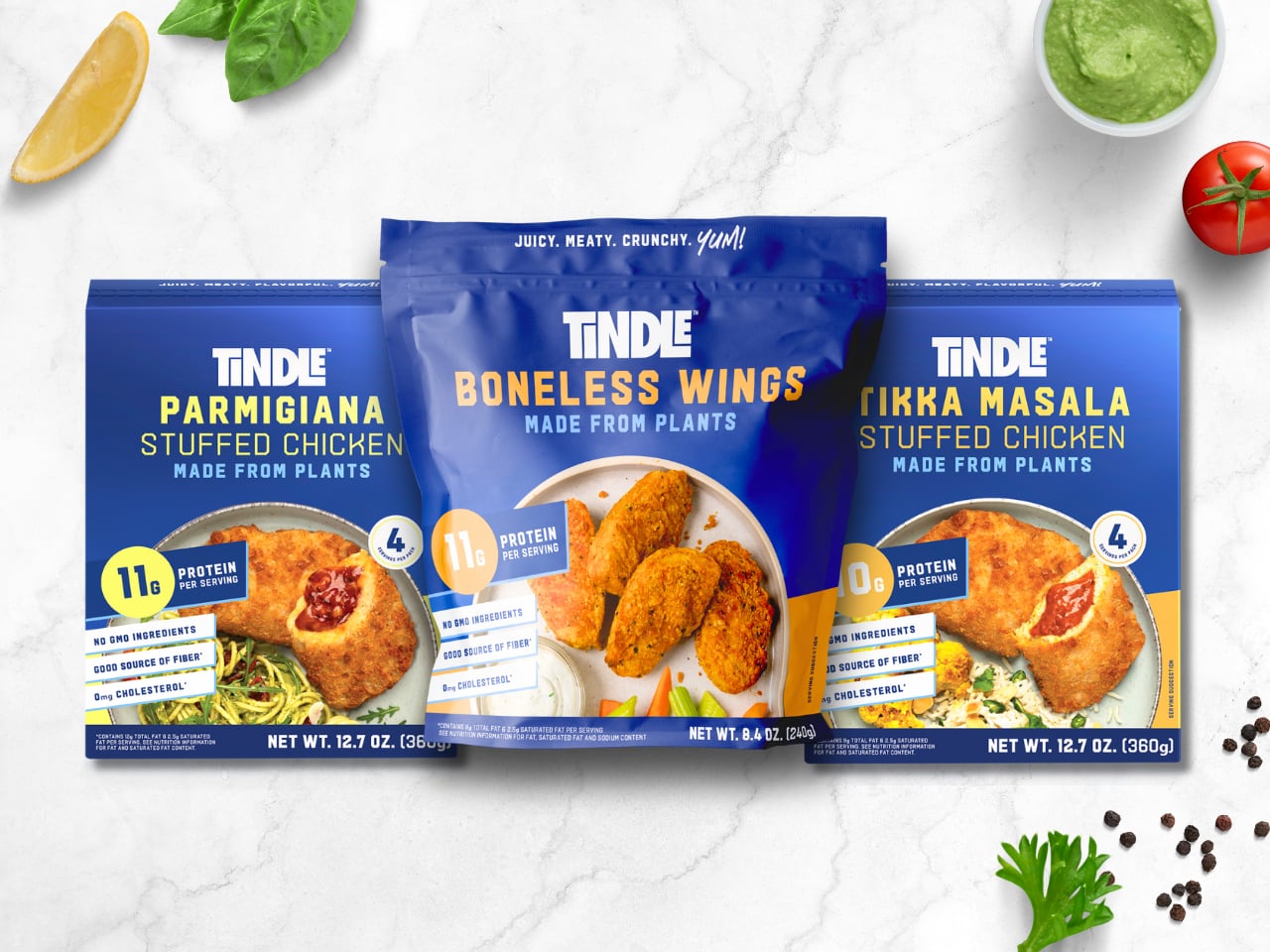 Plant-based meat brand Tindle adds more than 500 Kroger stores